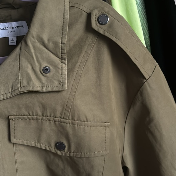 Marc New York olive cropped jacket NWT - Picture 7 of 9